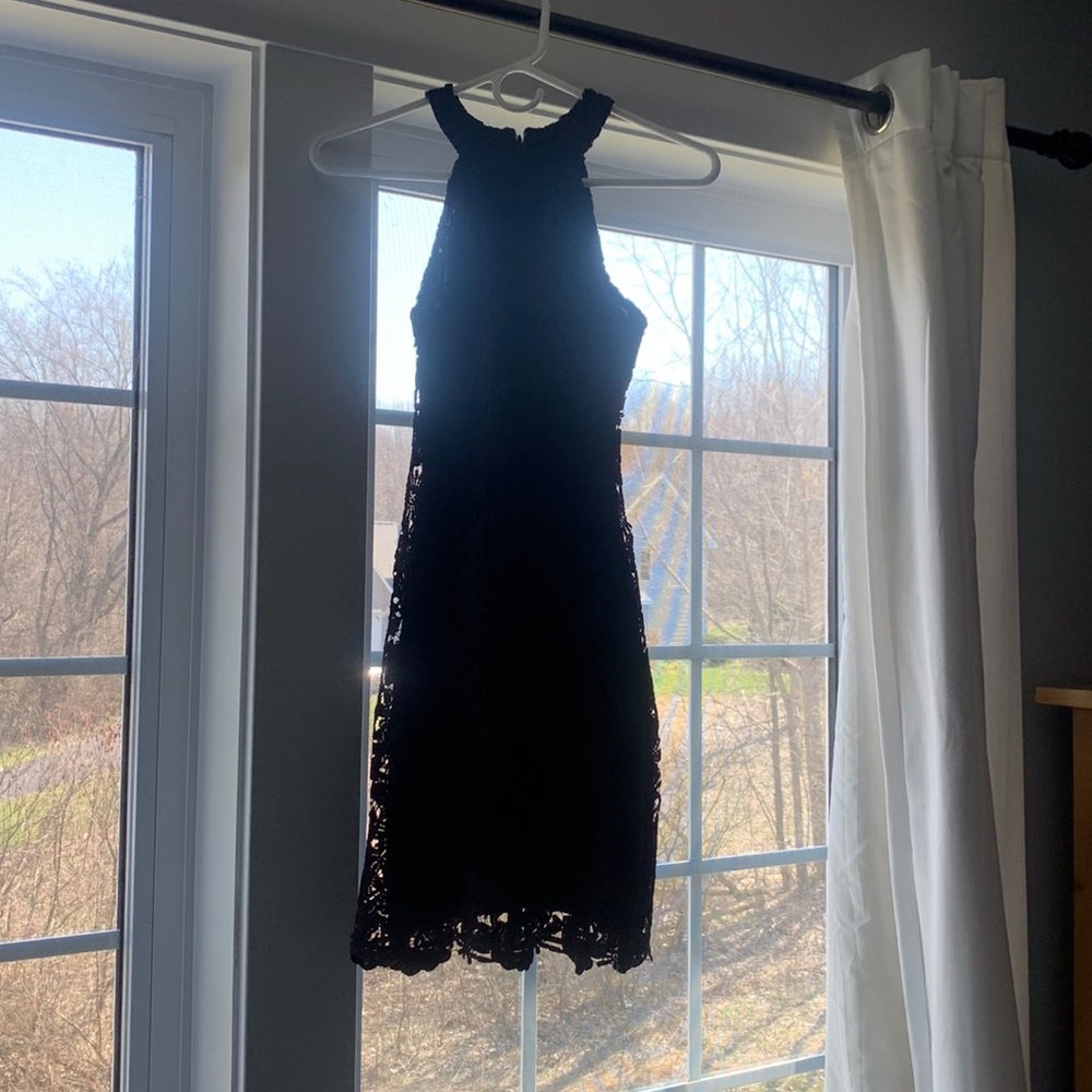 Black formal dress